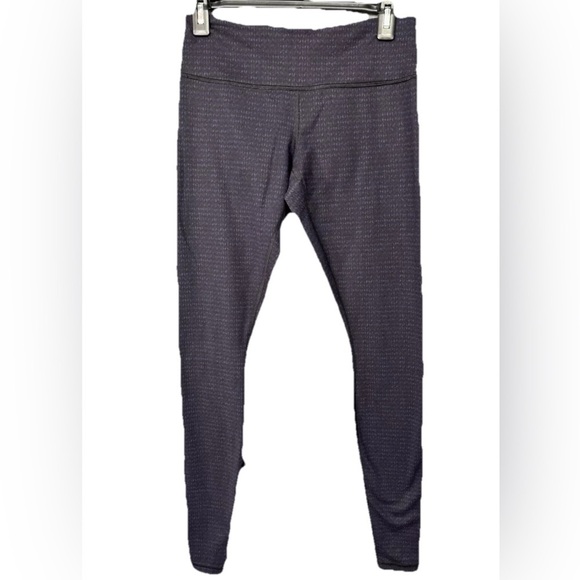 Lululemon Wunder Under Pant Leggings 8 Sweater Knit Black Swan Black Creamsicle - Picture 3 of 12